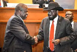 Salva Kiir, Riek Machar seal security pact in Juba peace 'milestone' - VIDEO