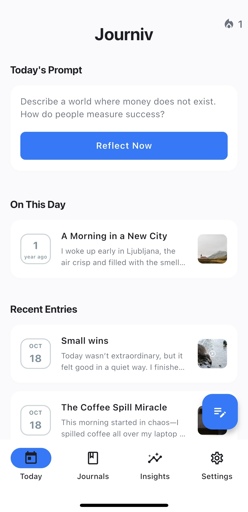 Journiv self hosted journaling app