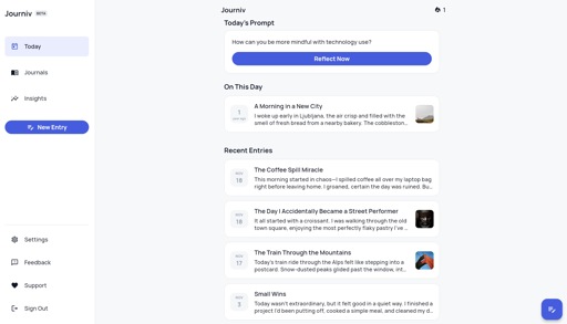 Journiv self hosted privacy first journal app